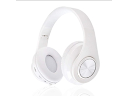 Fones De Ouvido Bluetooth Hylr Led, Supra Auriculares, Com Cancelamento De Ruído, Som Estéreo Hi Fi, Dobráveis, Com