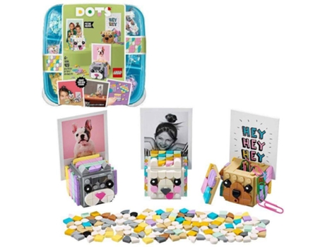 LEGO DOTS 41904 Suportes de Fotos com Animais