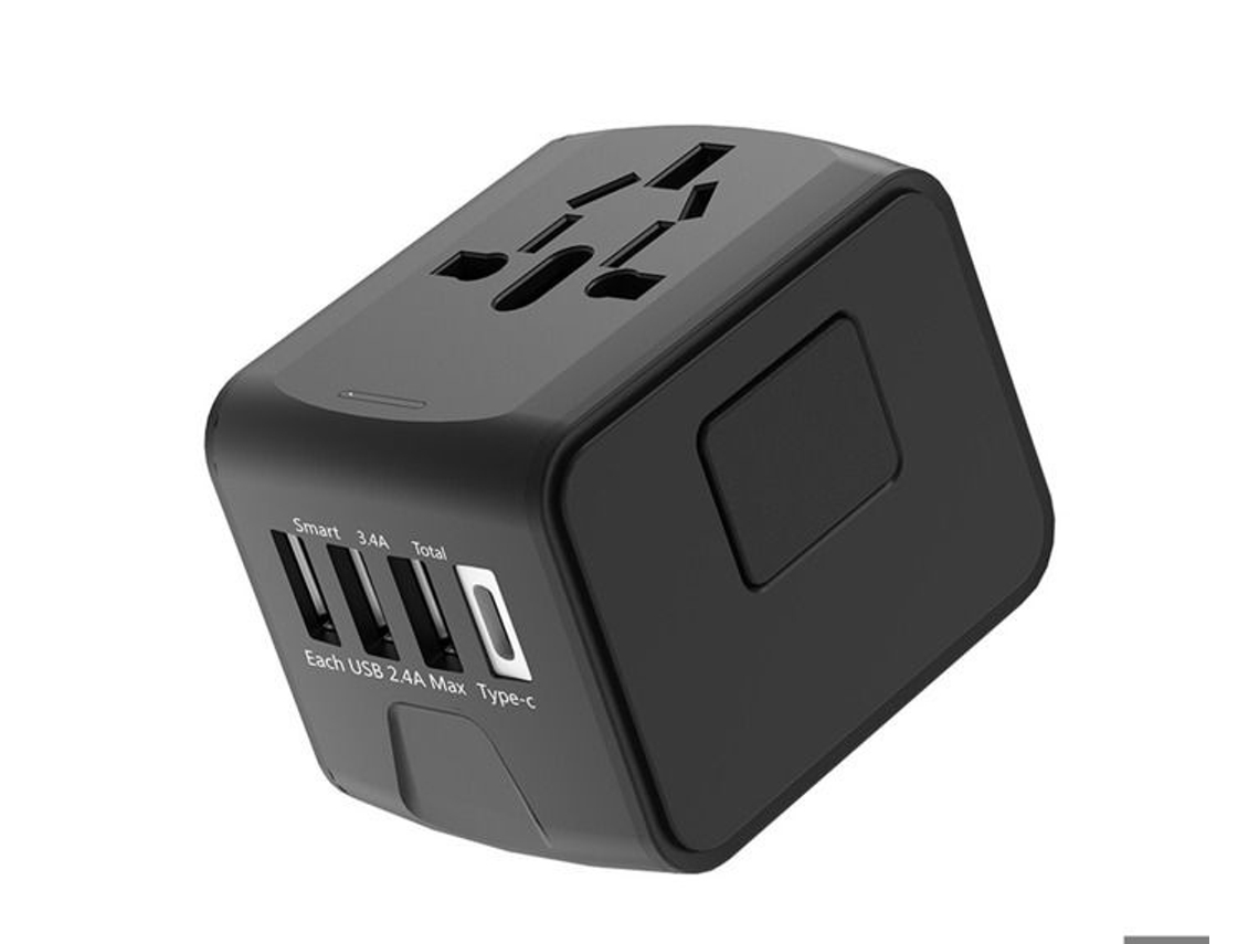 Lurelia Adaptador De Viagem 166 X 109 X 95 Mm Branco