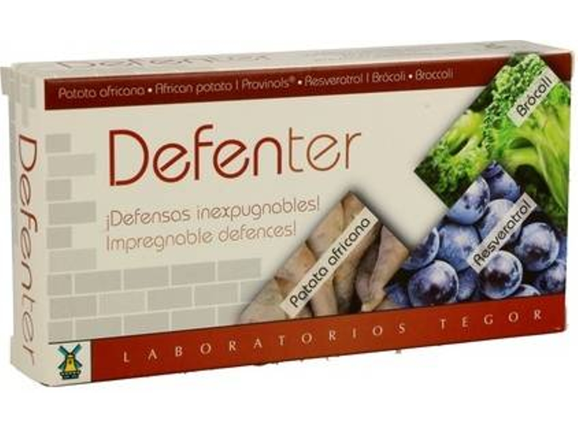 Suplemento Alimentar TEGOR Defenter (40 cápsulas)