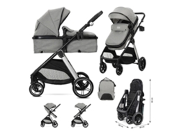 Carrinho De Bebé Lorelli Duo Aspen - Grey