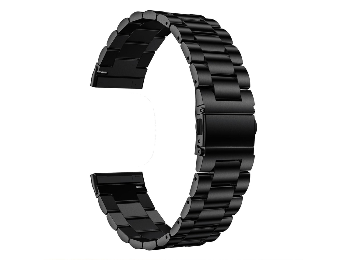 Pulseira de substituição de aço inoxidável para relógio inteligente Fitbit Versa 3 Ly Ebike