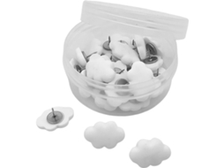 Tachinhas De Resina Criativas Shineofi Para Murais, 30 Unidades, Design Decorativo E Durável Para Escritório Escola