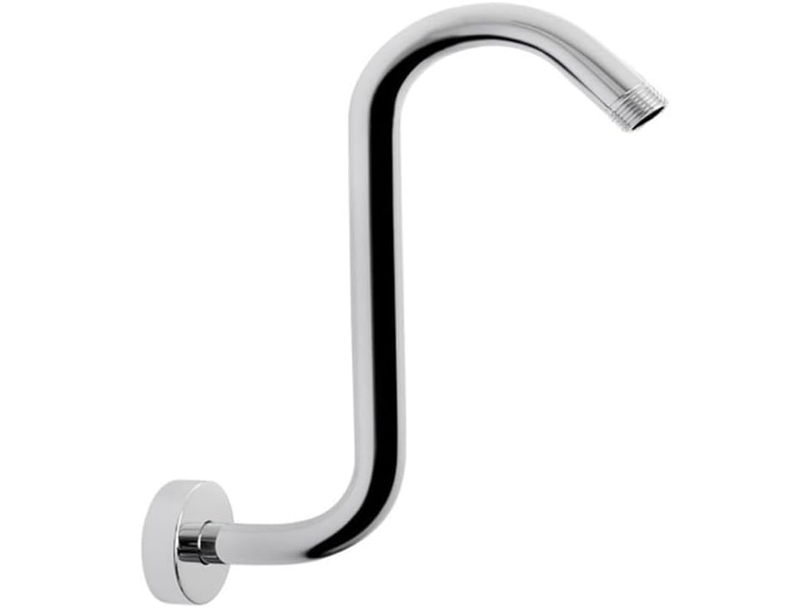 Suporte De Extensão Para Chuveiro Parede 11, 8 Polegadas Com Flange, Braço De Montagem No Teto Em Aço Inoxidável Para