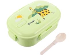 Marmita Bento Zerodeko Em Aço Inoxidável, 700ml, Com Compartimentos Separados E Design Portátil Prática Elegante, Na Cor