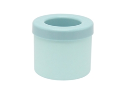 Balde De Gelo Em Formato Copo, Forma De Cubo Gelo, Qualidade Para Congelamento Rápido, Silicone Azul
