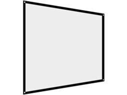 Tenda De Projeção Branca, Tela De Projeção Portátil Dobrável De 60 A 100 Polegadas, Formato 43, Par Gokoco
