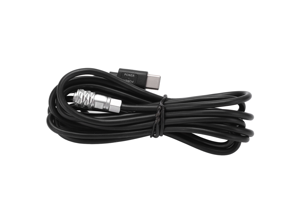 Cabo de alimentação USB-C para gatilho PD de 2 pinos para BMPCC Blackmagic Pocket Cinema Camera 4K 6K LAXISCREED