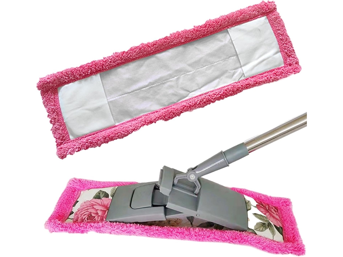 Mop Absorvente Multiuso Para Limpeza A Seco E Úmido Com Cabeça