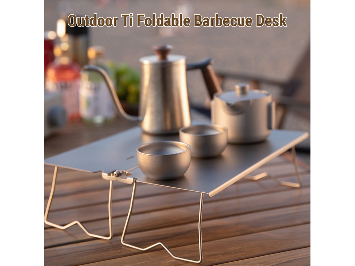 Mesa De Churrasco Plegable Ti Bbq Para Camping E Picnic