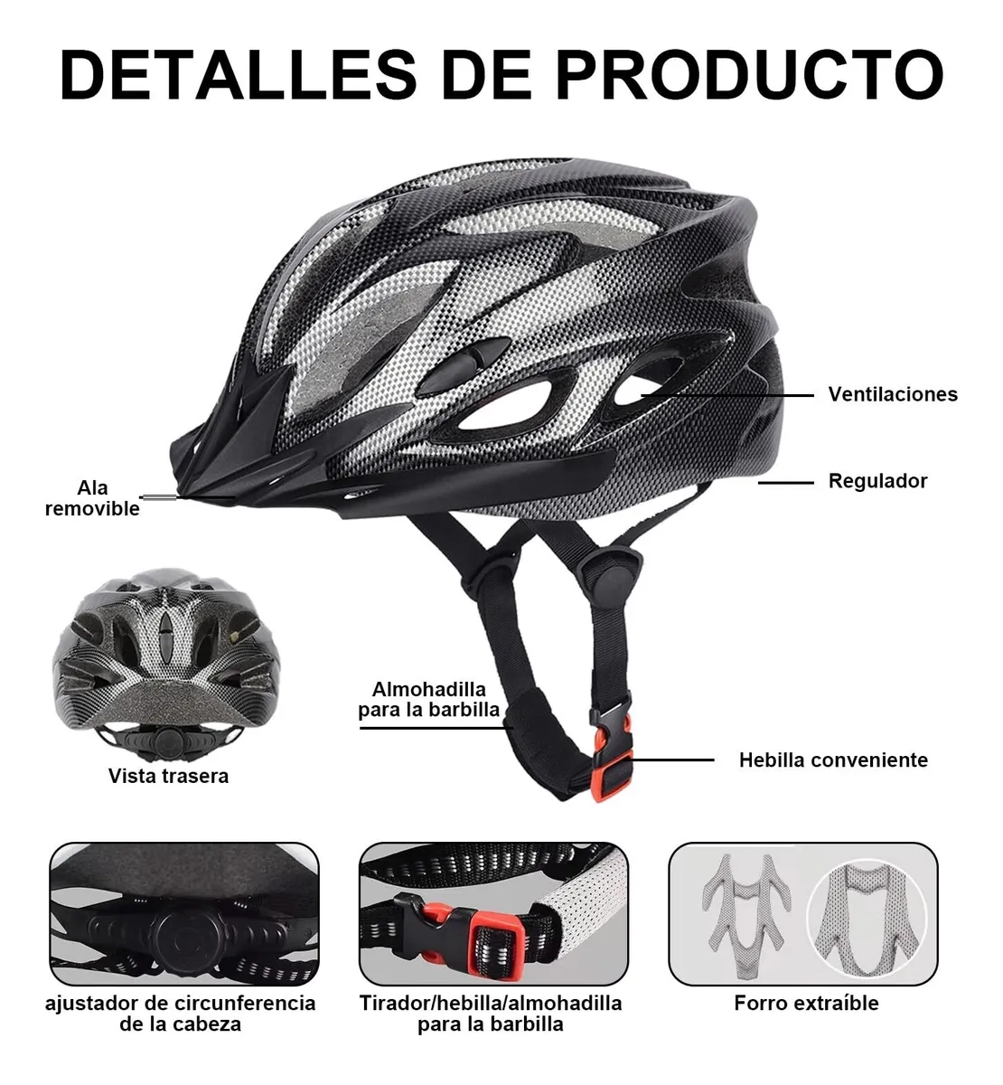 Capacetes De Bicicleta Para Adultos, Adequados Para Deslocamento Diáriovayotoy