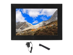 Yncm-quadro Digital De Fotos Sem Fio De 10,1 Polegadas Com Plugue Britânico