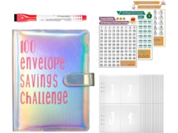 Caderno De Desafios De Economia Com Envelopes, Caderno De Desafios Para Economizar Dinheiro, Pasta D Vayotoy