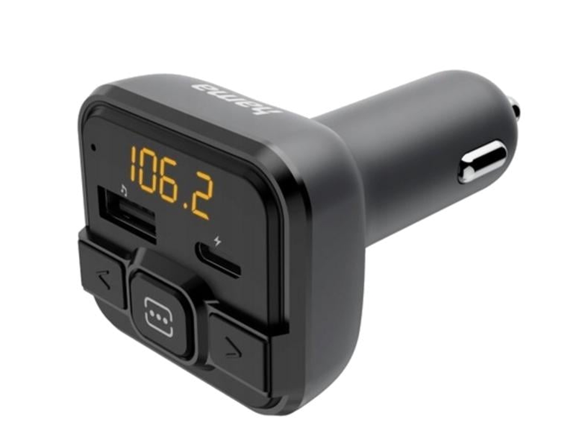 Transmissor Fm Bluetooth Veicular, Cinza