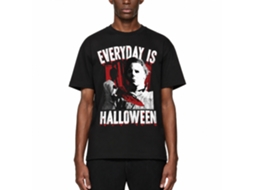 Rockinstone Halloween Everyday Black Adult T-shirt Size:xl