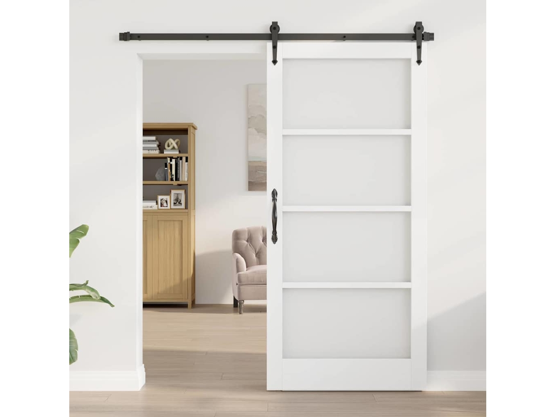 Vidaxl Porta Interna Orkdal Branco Preparado 93 X 202 Cm