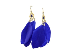 2026 pendientes de Plumas para Mujer Elegantes Colgantes para Boda Fiesta Prom Regalo Farfi