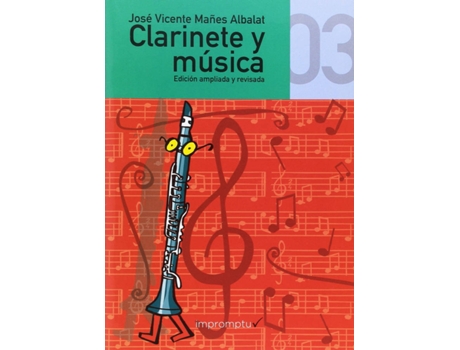 Livro Clarinete Y Música 03 de José Vicente Mañes Albalat (Espanhol)