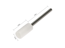 Bita De Broca Para Máquina De Unhas Em Cerâmica E Aço Inoxidável Com Caixa De Armazenamento Para Manicure E Pedicure Profissional