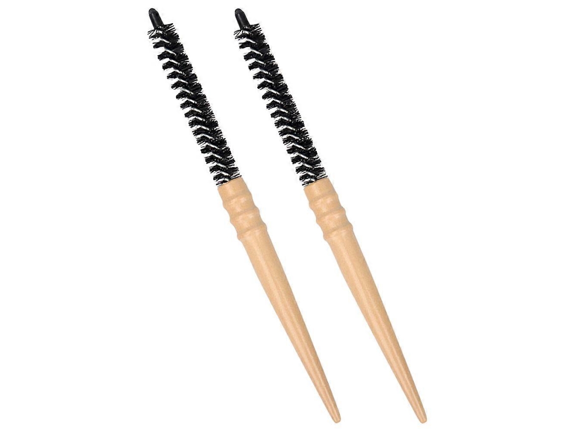 Escova Secadora De Cabelo Pequena Com Pente Para Ondular E Modelar Cabelos Nostalgia88 (8 Peas)