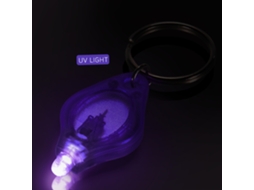 10pcs lanterna UV LED portátil chaveiro | S/MARCA
