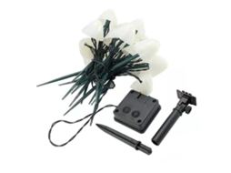 Luzes Solares de Cogumelo Mini com 8 Modos LED IP65 para Jardim | S/MARCA