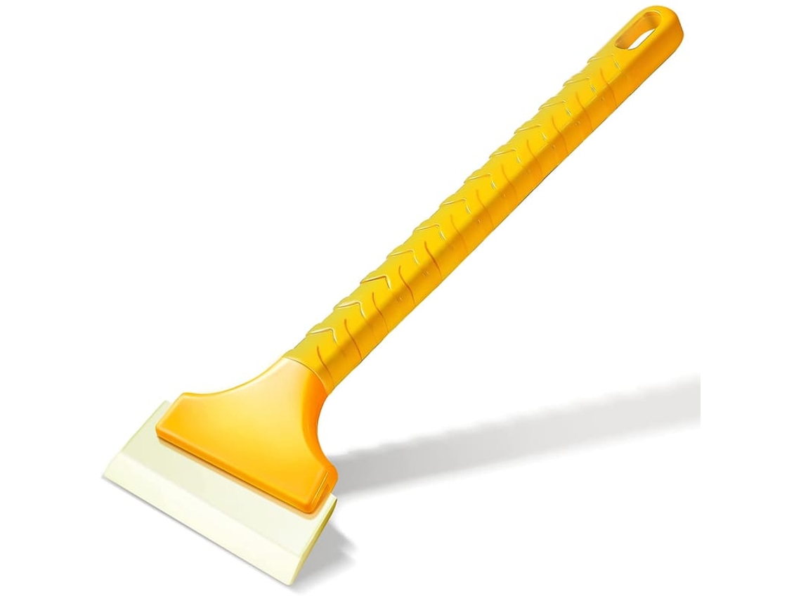 Raspador De Gelo Longo Amarelo Para Parabrisas De Carro 12.6 Polegadas Defrost Scraper Defroster