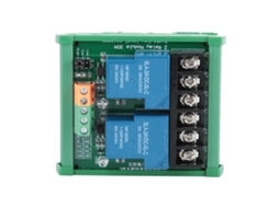 Aetheria módulo Relé 2 Canais 30a 24v com Isolamento por Optoacoplador Trigger Alto/baixo Nível