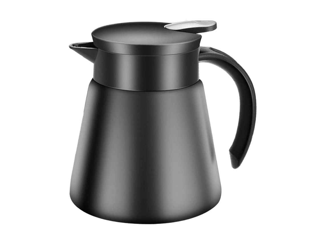 Garrafa Térmica de Aço Inoxidável com Parede Dupla, 680/880ml, para Café, Chá com Leite e Água AQUAFORGE