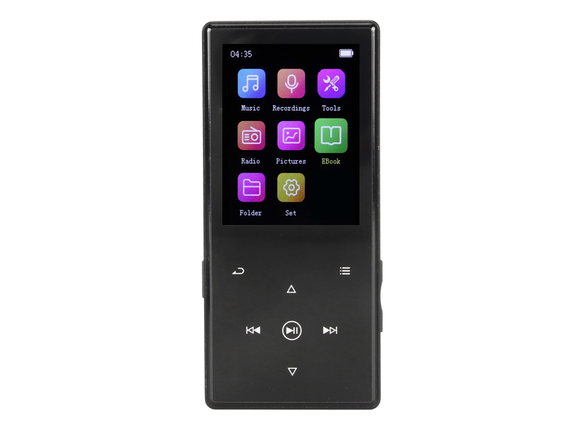 Leitor Mp3/mp4 Bluetooth Yizhood Mp01 1.8inch 32g (preto)
