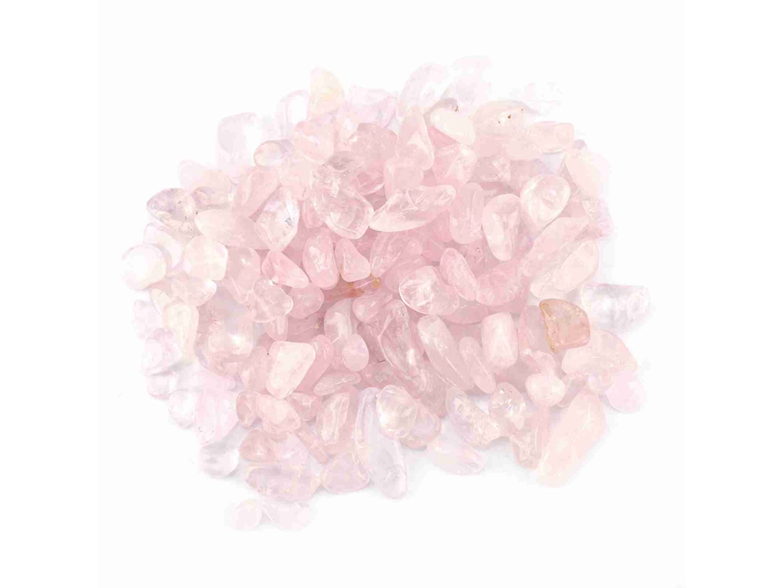 Pedaços De Quartzo Rosa Natural Triturado