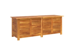 Maison Exclusive - Caixa Arrumação Jardim C/ Veneziana 150x50x56 Cm Acácia Maciça