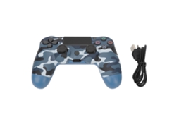 Controle Sem Fio LAXISCREED Ps4/ps5 Azul Camuflagem