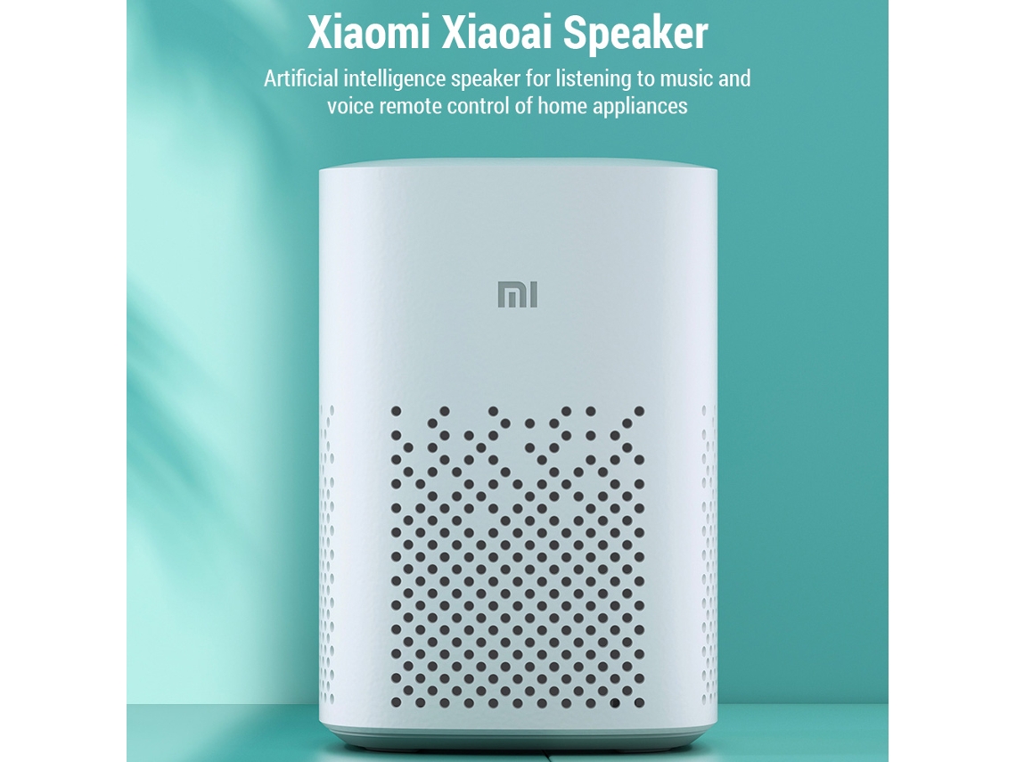 Xiaomi Xiaoai Speaker Bt Com Fio Controle De Voz Relógio Despertador Branco