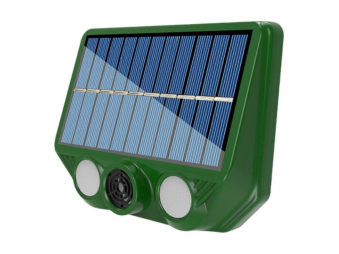 Repelente Ultrassônico De Animais Alimentado Por Energia Solar De 500 Mah. Olysi Shop