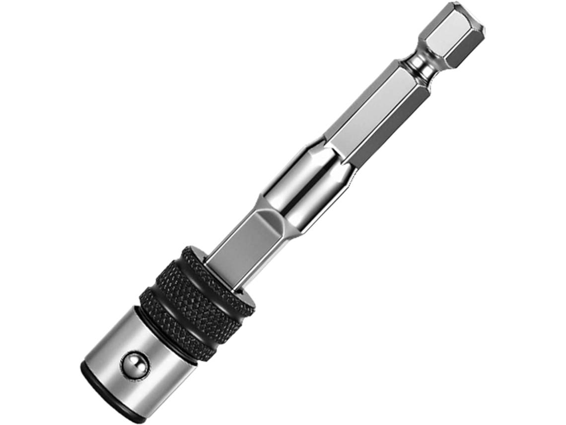 Para Broca | Extensor De Haste 1/4", Com Trava E Porcas, Mecânico Amador
