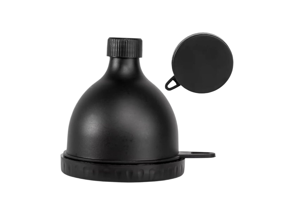 Funil Para Pó, Garrafa De Água 100ml, 8cm (3,15 Polegadas), Design À