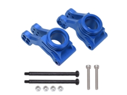 2pcs Braço De Cotovelo Traseiro De Rc Em Liga De Alumínio Para Arrma 1/5 Kraton 8s Outcast 8s Azul