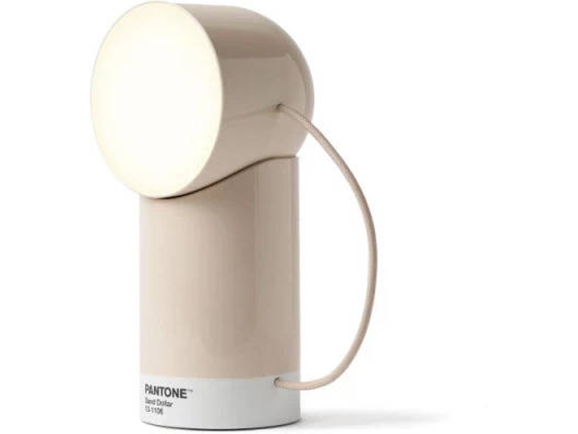 Candeeiro de Mesa LEXON Orbe Pantone (8.5 x 13.7 cm - Bege)