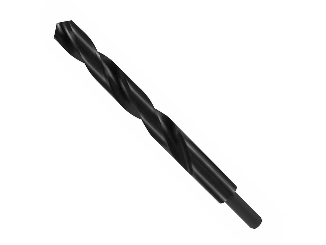 Broca helicoidal Klasebo HSS R 14 mm DIN 338 com haste reduzida para furos precisos