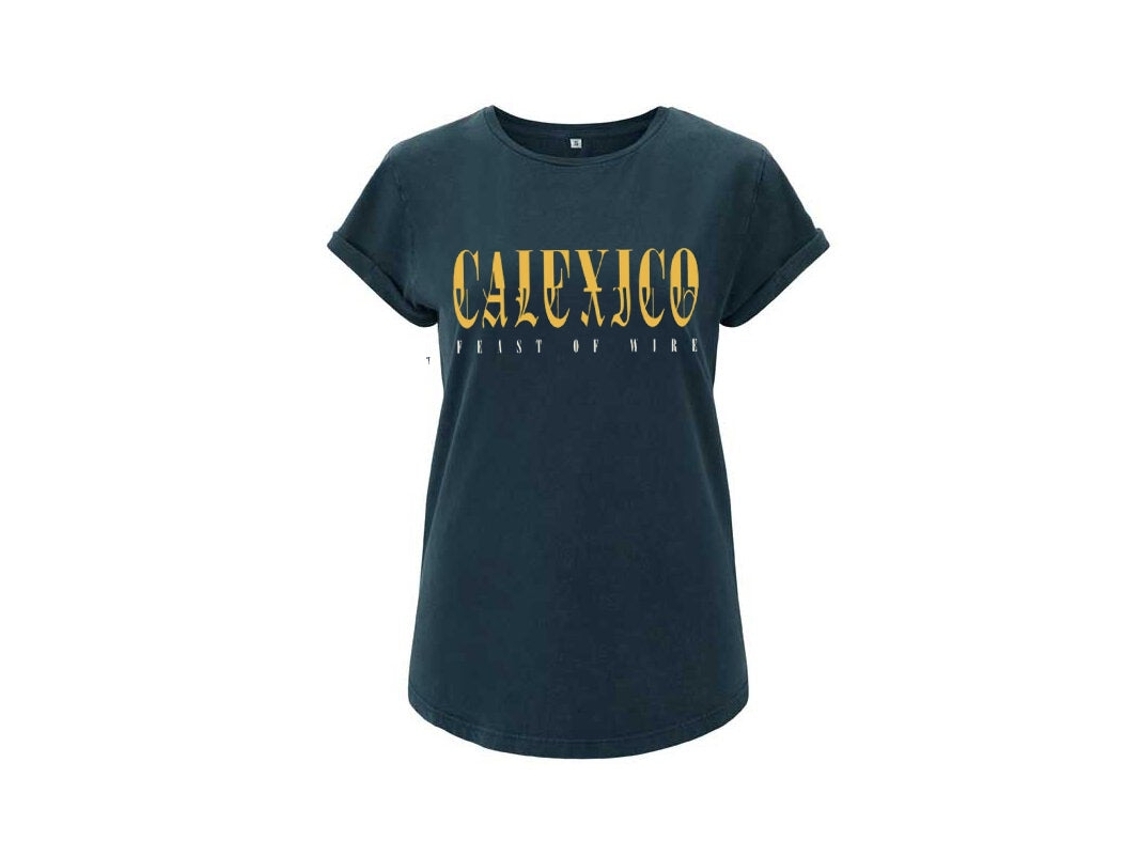 Camiseta feminina Calexico Feast Of Wire Logo ROCKINSTONE Unissex Adulto Mais Vendidas Tamanho: GG