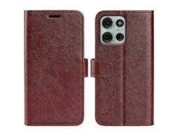 Capa De Celular De Couro Com Flip Horizontal Com Textura R64