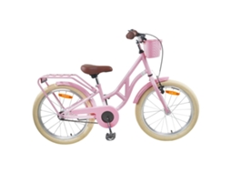 Vidaxl Bicicleta Infantil 24 Polegadas Para 8-12 Anos Rosa Claro