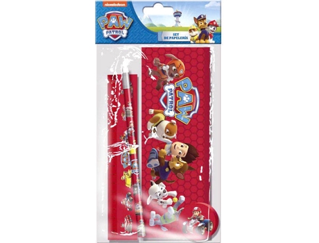 Conjunto de Papelaria Patrulha Pata
