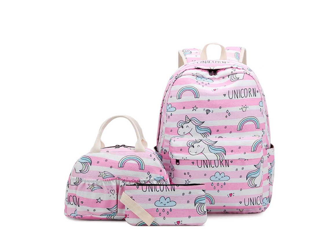 Mochila KOHREE de Viagem Impermeável de Três Peças Mochila KOHREE de Estudante