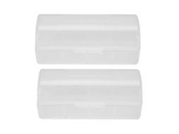 Caja De Almacenamiento Para Baterías 26650, Estuche Protector Impermeable 2pcs
