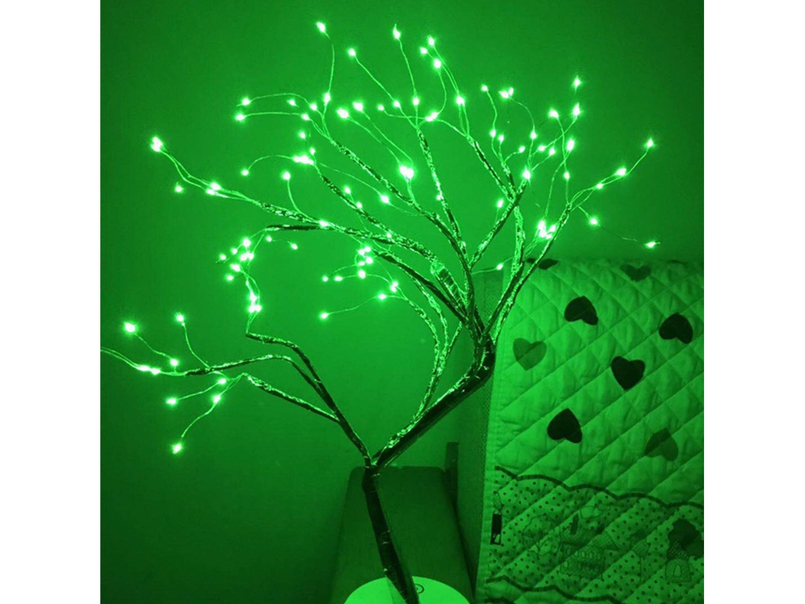 Luz Led Árvore Natal Interruptor Táctil Decoração