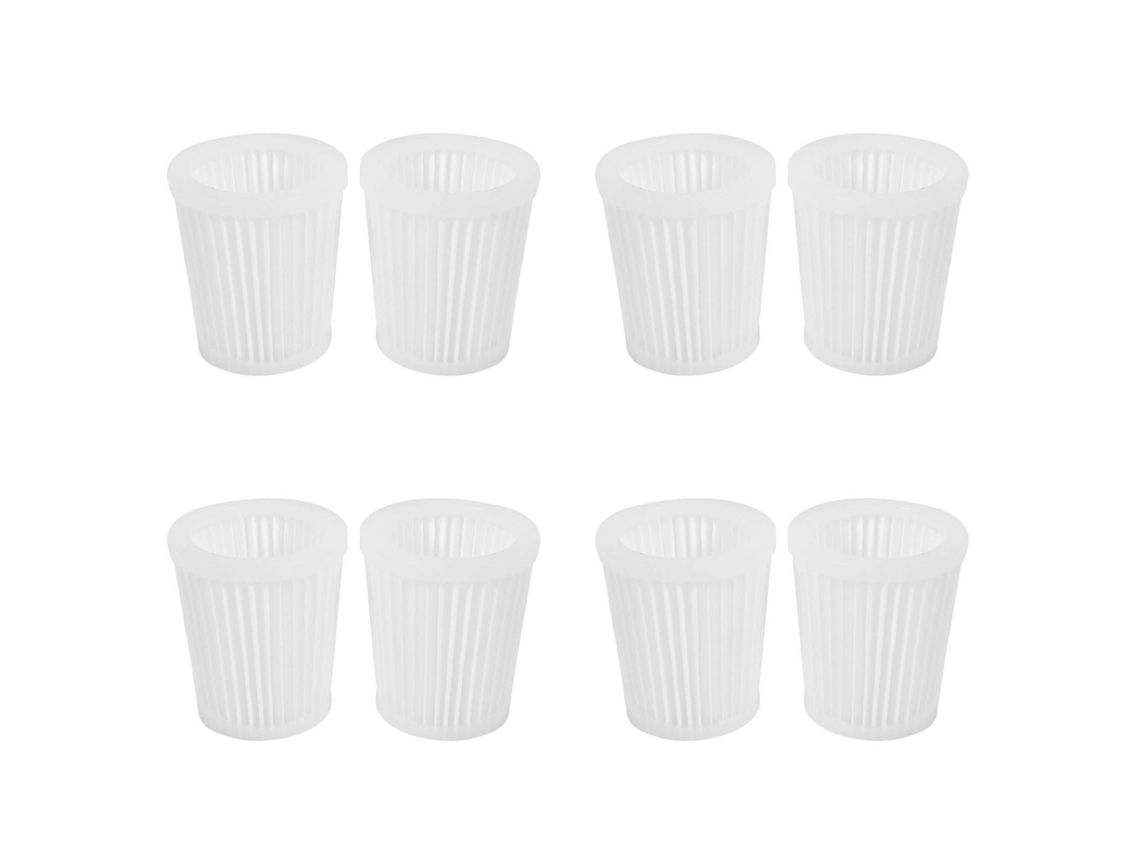 Filtros Hepa Compatível Bosch Gas18v-li Gas 14.4v Li Aspirador 8 Embalagem