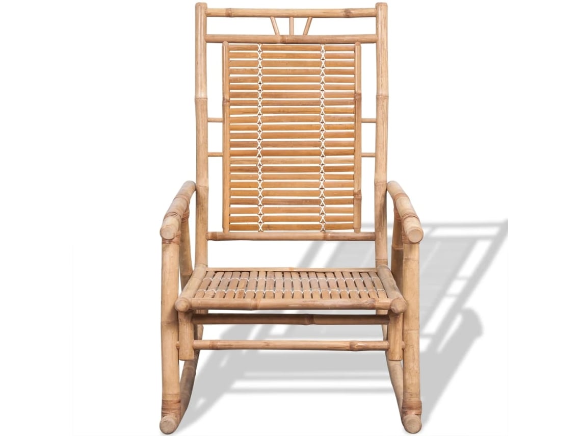Maison Exclusive - Cadeira De Balanço De Bambu