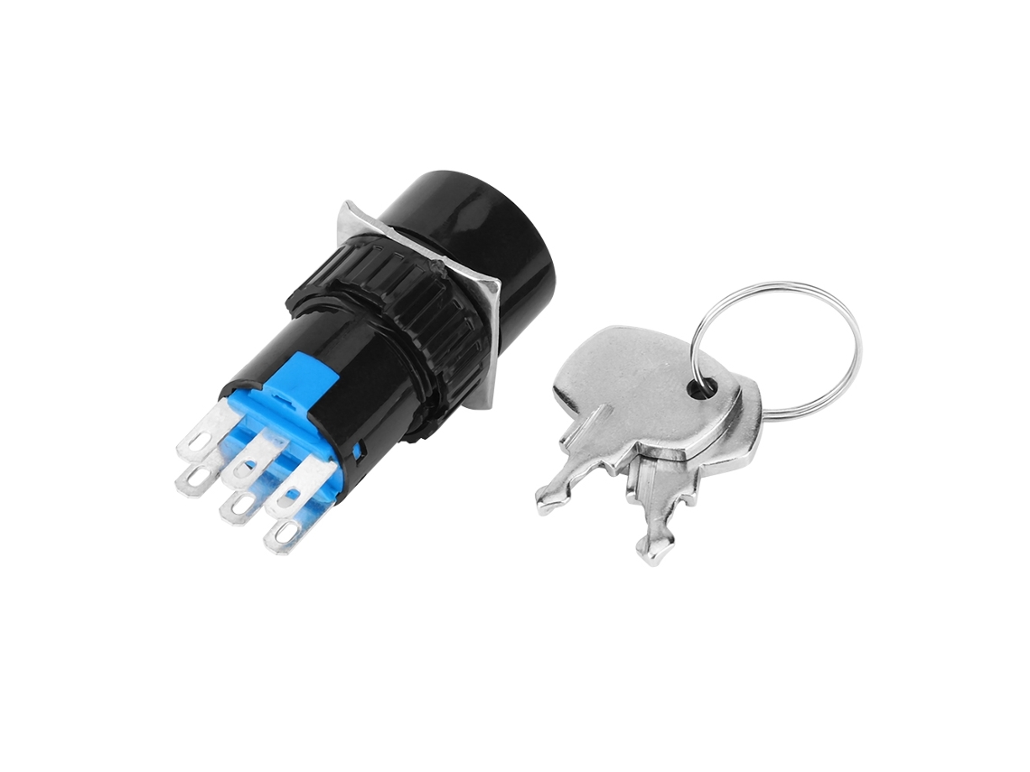 Interruptor HKJ rotativo de painel 2/3 posições